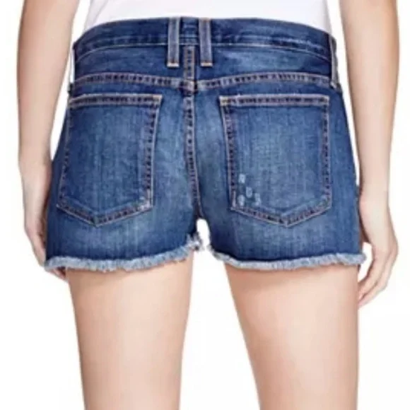 NWT Current Elliot The Boyfriend Short Jean Shorts in Loved Wash - Picture 4 of 7